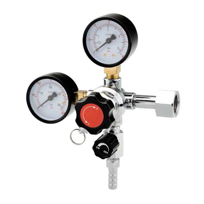 TR-68 Katup Kontrol Tekanan CO2 Antarmuka yang Dapat Disesuaikan